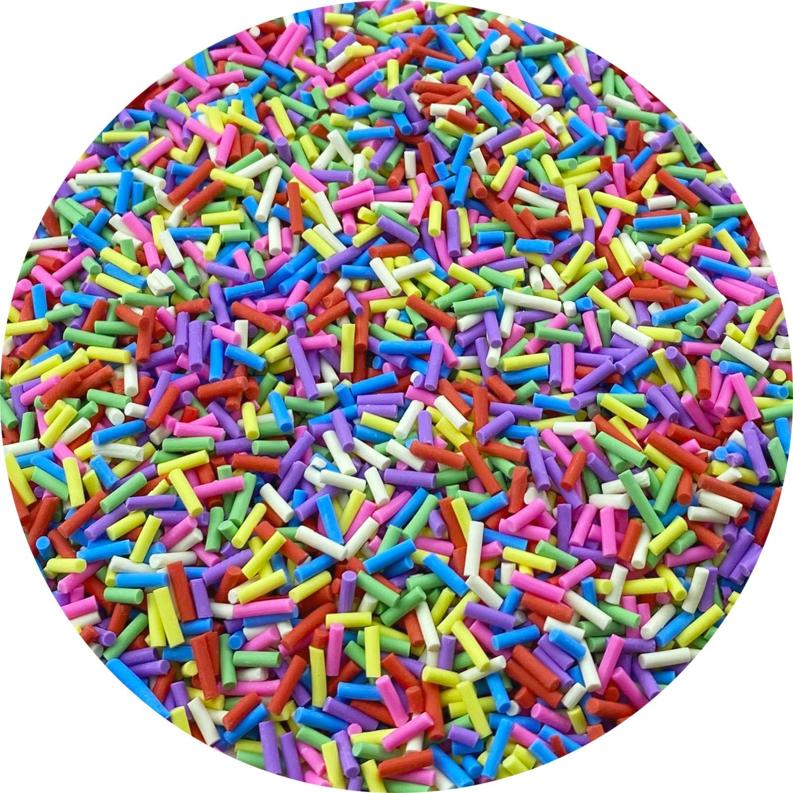 Jmassyang 200g Resin Fake Sprinkles Polymer Clay Sprinkles Fake Candy Slices …