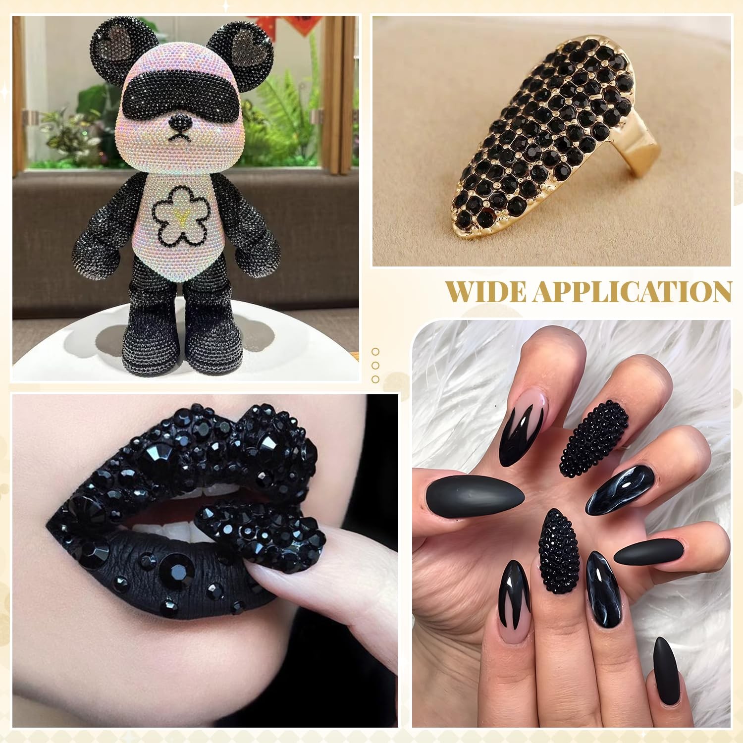 Flat Back Non Hotfix Nail Art Rhinestone