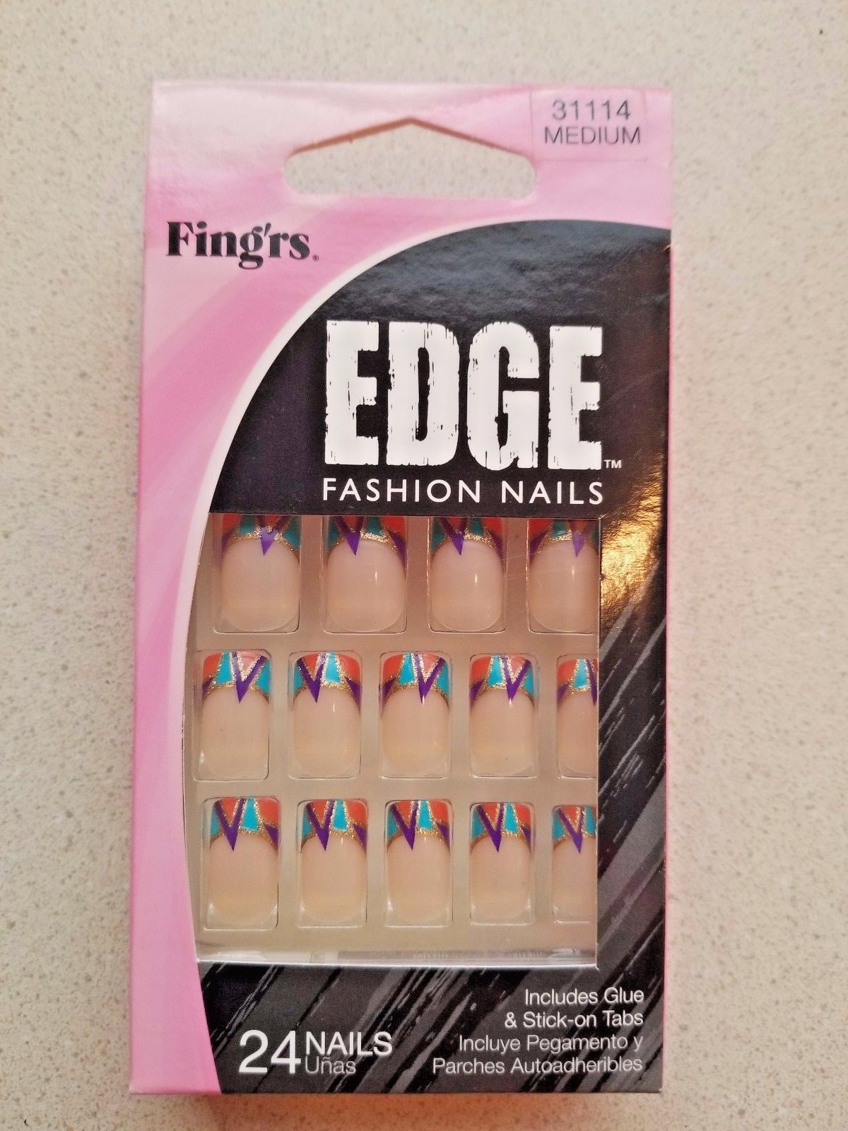 BUY 2 GET 1 FREE (Add 3 To Cart) Fing’rs Edge/ Flirt Fashion Nails