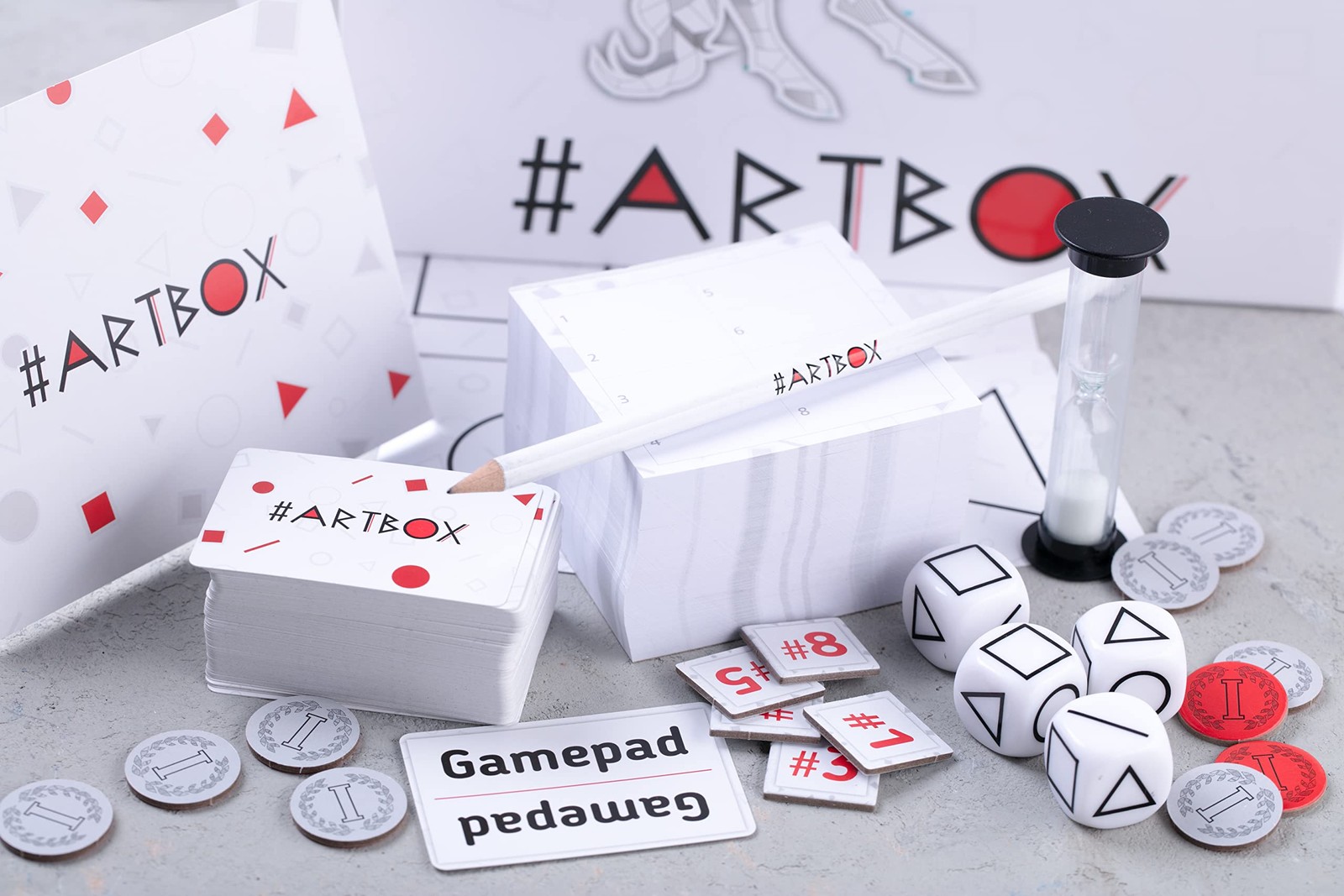 Artbox Board Game | Real-time Party | 246mm x 60mm x 248mm, Multicolored