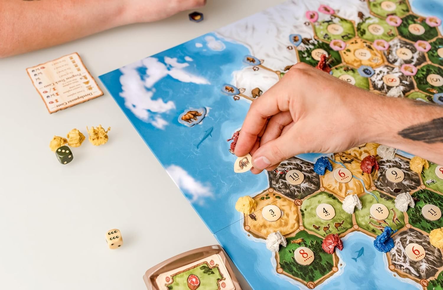 CATAN Dawn of Humankind Board Game – Embark on One Size, Multicolor