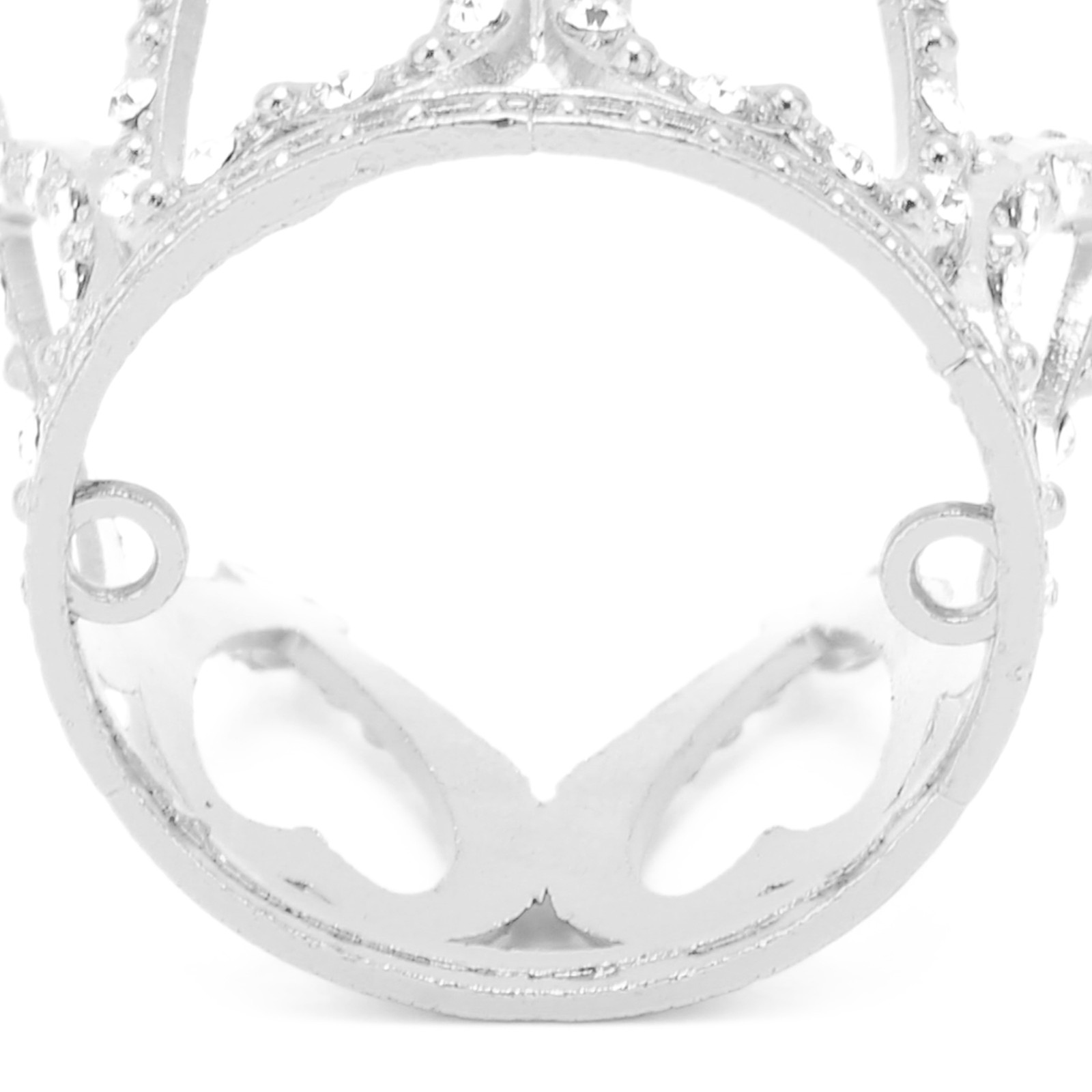 Crown Shape Nail Art Brush Holder For Manicure Tools Easy To Use