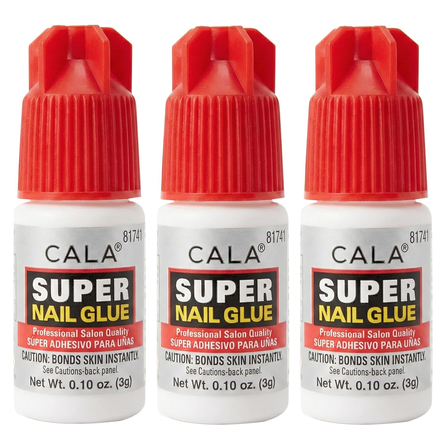 Super Nail Glue – Professional Quick Dry Nail Glue Adhesive for False Nails, Tip
