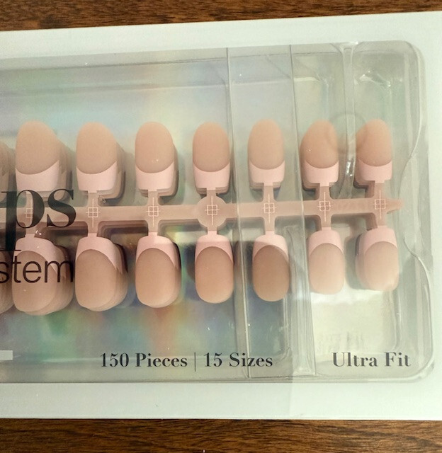 SXC Cosmetics X-Pro Tips Acrylic Soft Gel System FRENCH NAIL Skintone Nude NIB