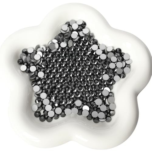 Diamonland Flatback Glass Crystal Rhinestones Rounds Gems for Bedazzling Nail…