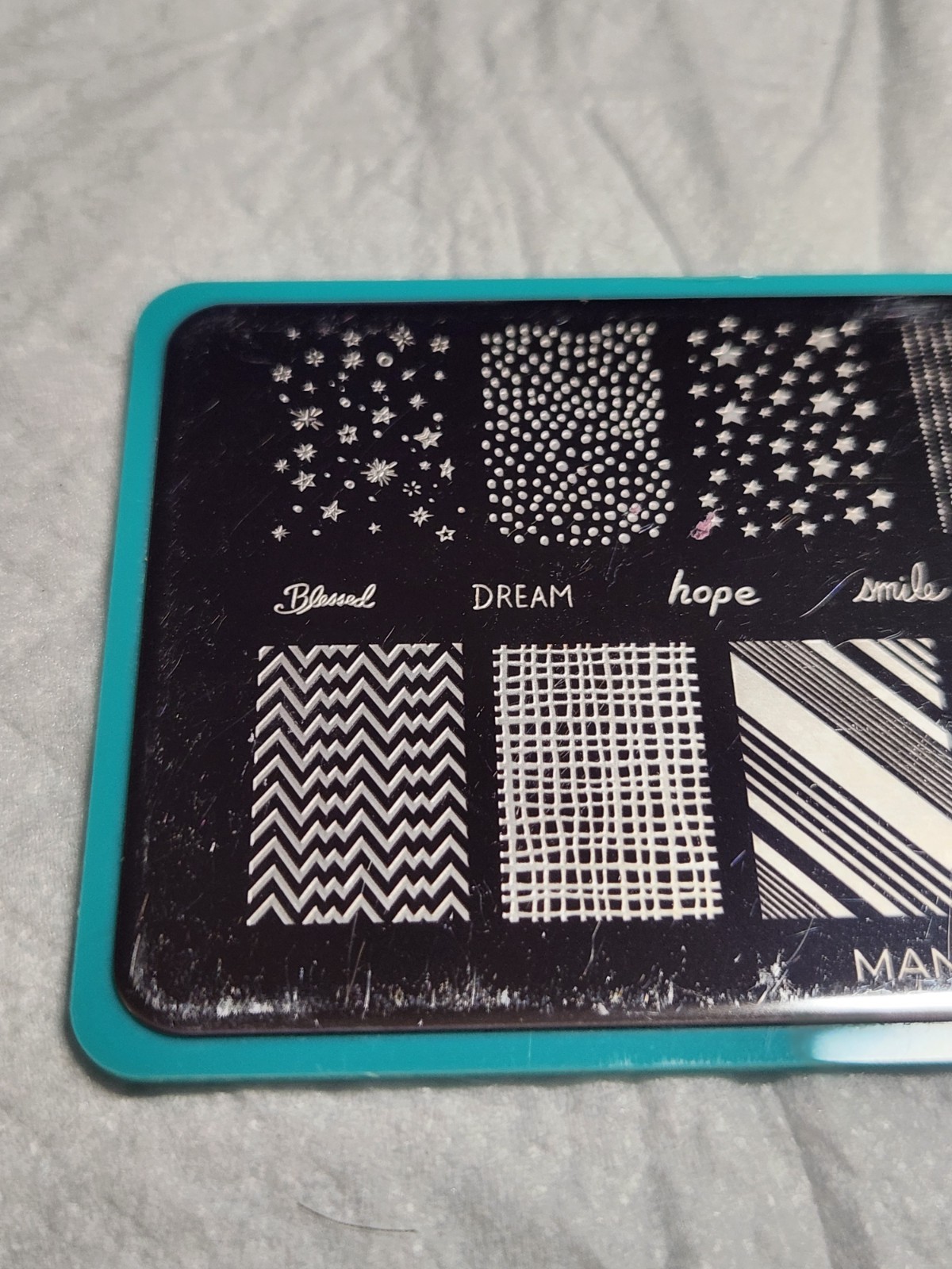 Maniology Nail Stamping Plate M012 Forever Young