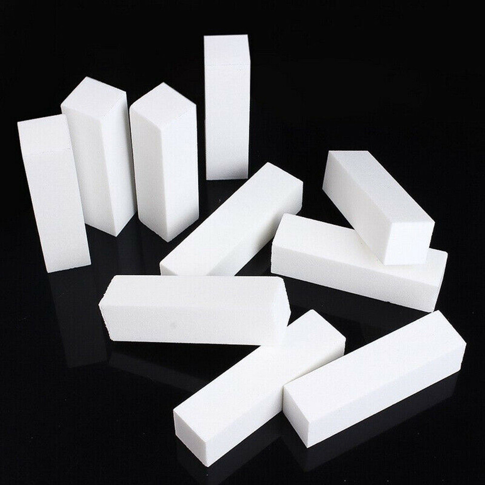 10Pcs Buffing Buffer Block Files Acrylic Pedicure Sanding Manicure Nail Art Tips