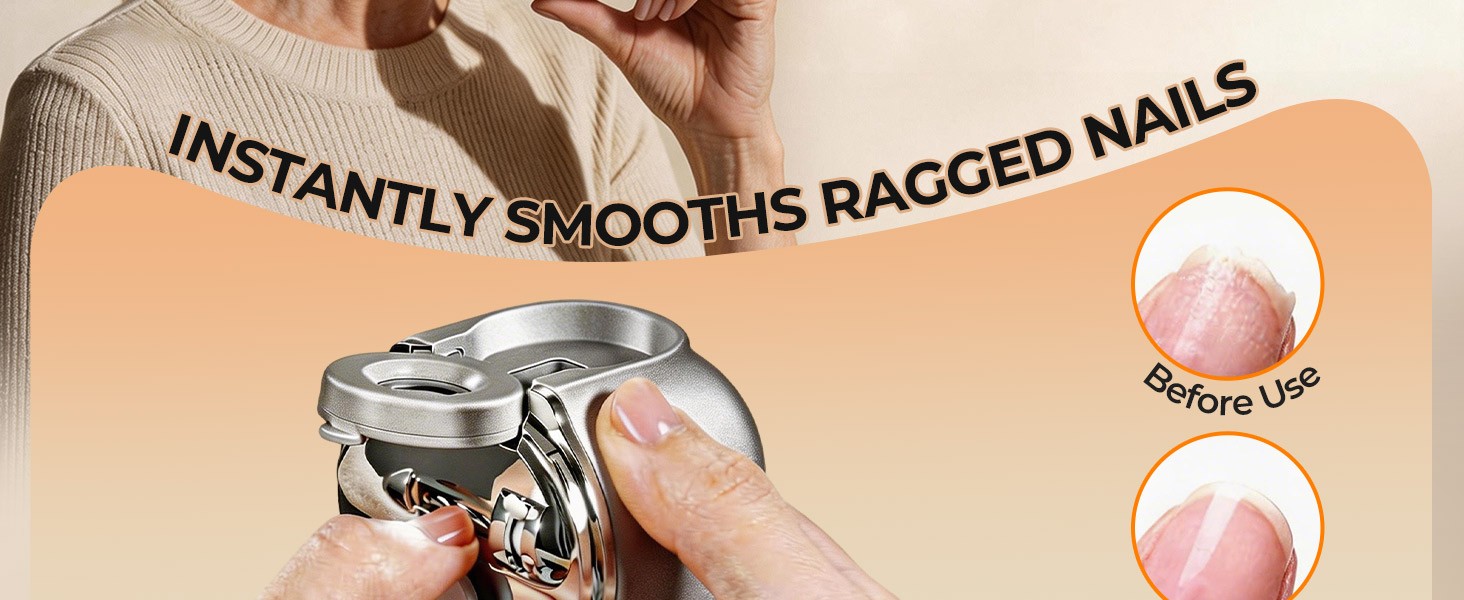 Electric Nail Clippers for All As, Recharable Safety Grinder,