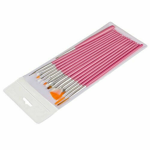 Nail Art Brushes Set 15 Pcs Nail Art Design Brushes Nail Liner Brush Tool Gifts