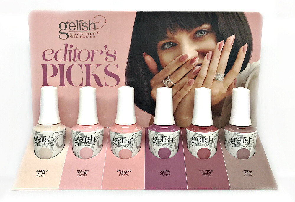 Harmony Gelish – EDITOR’S PICKS Spring 2019 Collection – Pick Any Shade .5oz