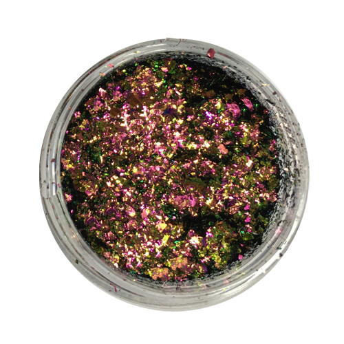 Chameleon Flakes Nail Art Mirror Effect Multi Chrome Ultra Fine Glitter Powder