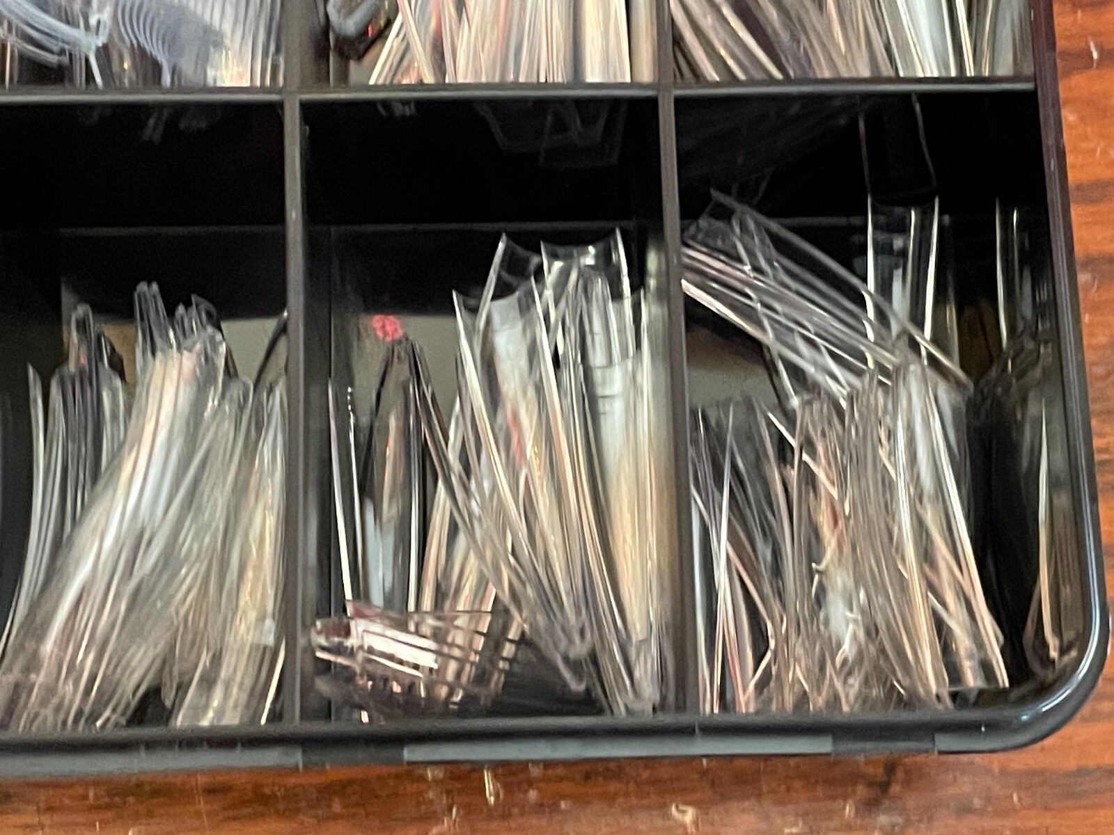 7 Boxes of Wellquinn Clear Coffin C Curve False Nails (X003XRUVYD)