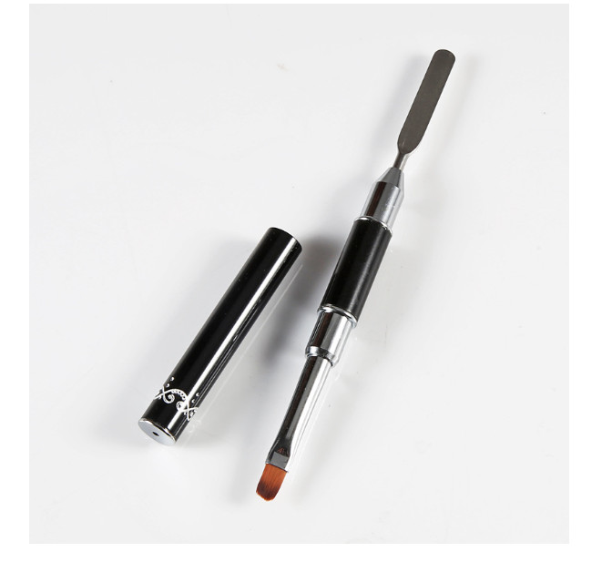 Double Head Nail Brush Pen UV Gel Carving Pen Brush Liquid Powder DIY