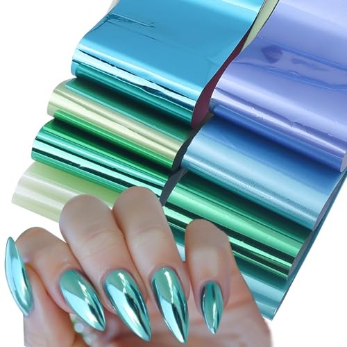 Nail Art Foils Transfer Stickers 50 Colors Metallic 50 Colors Metallic Foils
