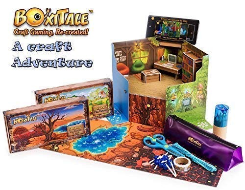 BoxiTale Interactive Craft Game with App – Knights of Nature Multicoloured