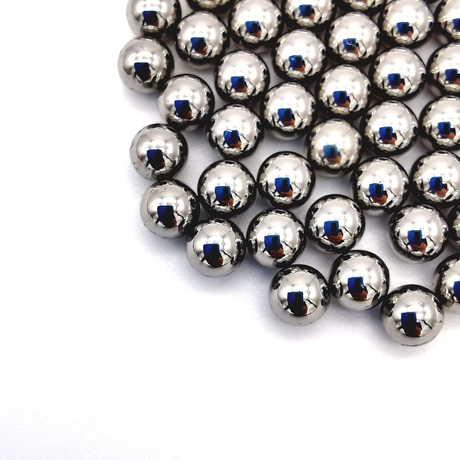 Z QINGZHENG 1600pcs 1/4inch Steel Ball 6.35mm Precision Steel Ball Bearing