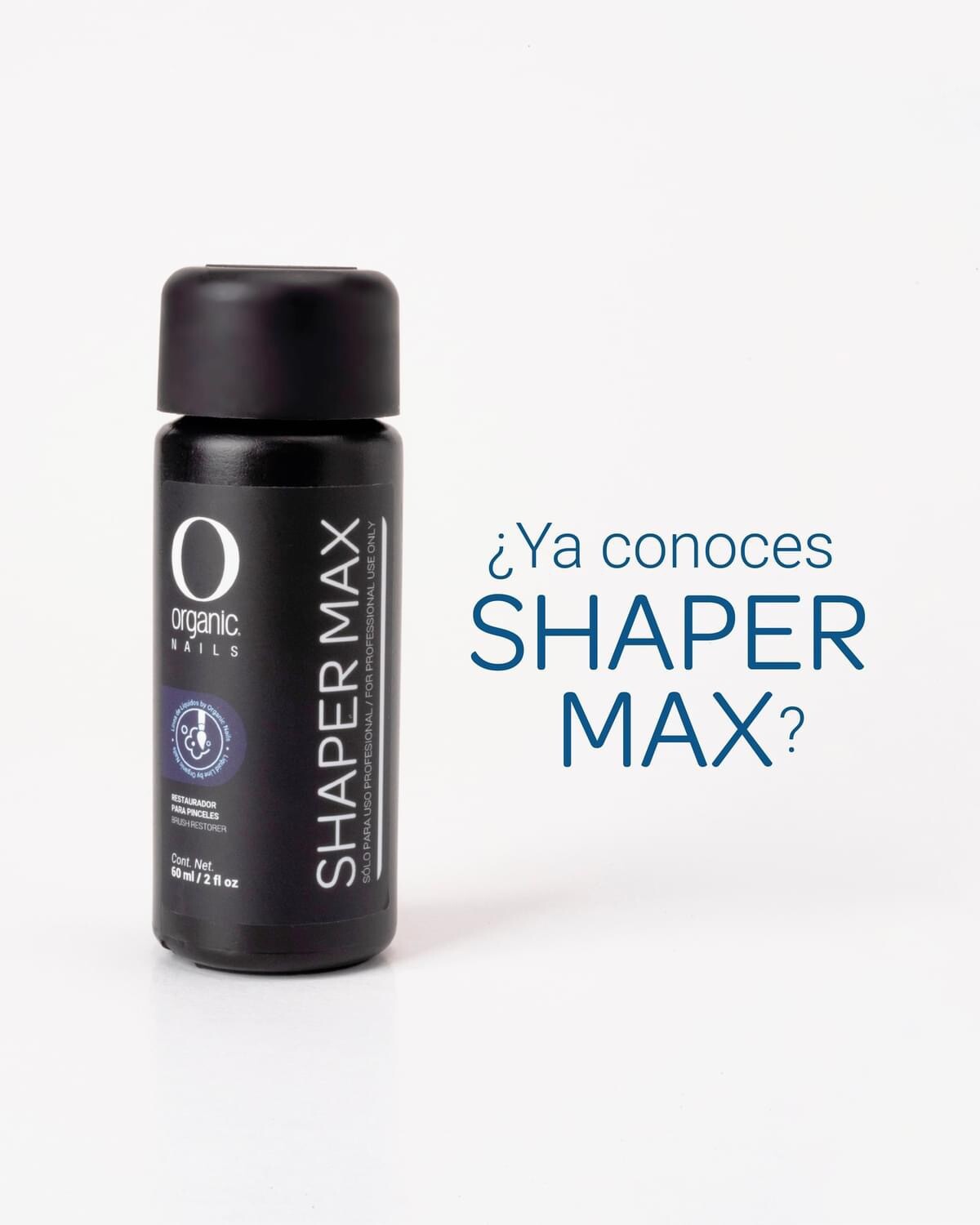Shaper Max Restaurador De Pinceles Organic nails 60 Ml