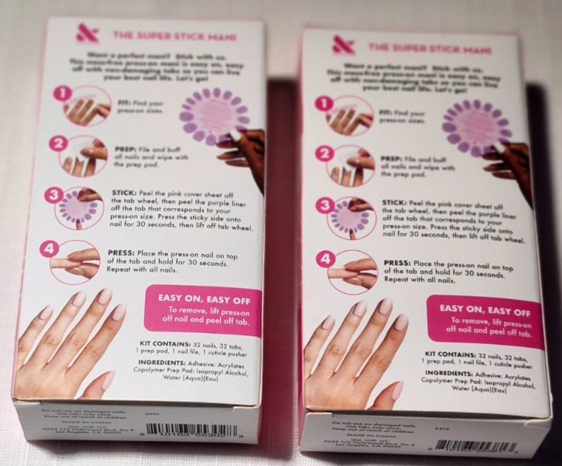 6 Different Press-On Nails Kits – 3 Olive & June and 3 imPRESS (BRAND NEW)