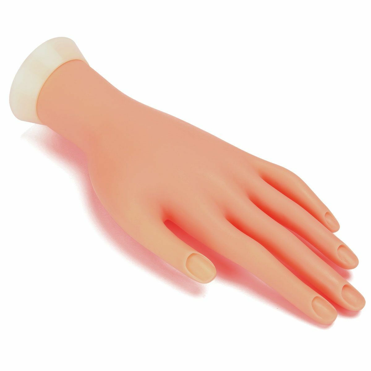 Practice Nail Art Trainer Training Hand / Finger Model Acrylic Gel False Tool US