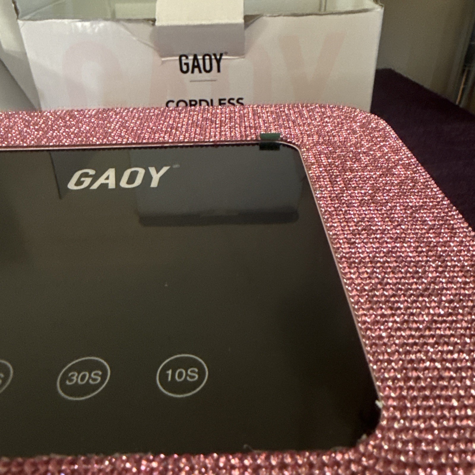 GAOY Cordless UV LED Nail Lamp for Gel Nails, Rechargeable UV Light… Fast Ship