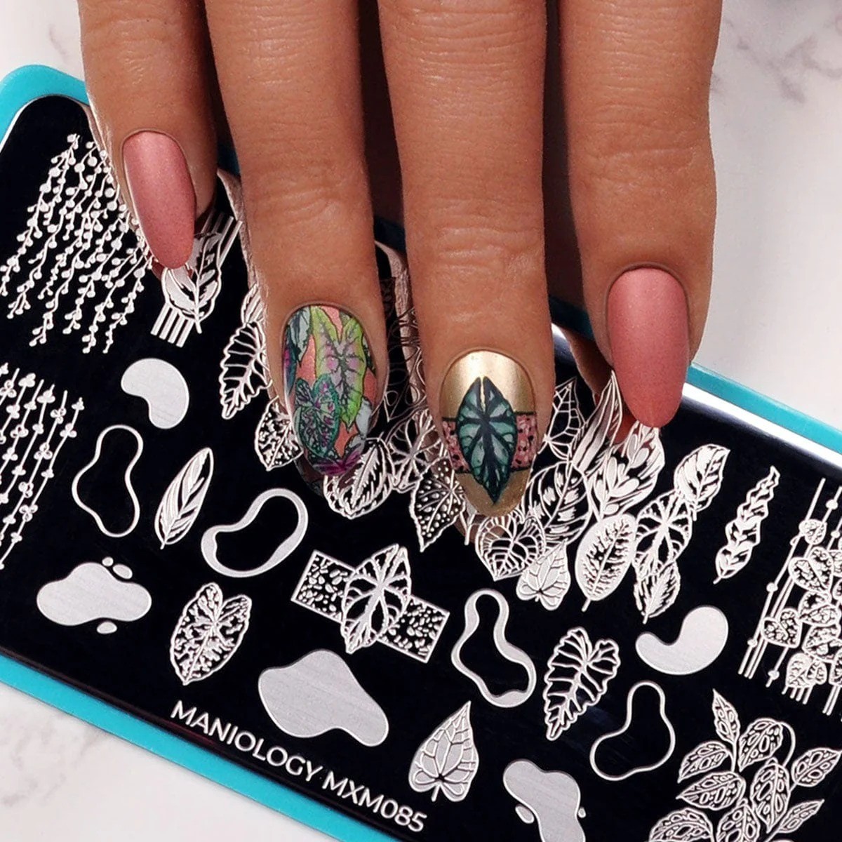 Plant Lover: Urban Jungle (MXM085) – Nail Stamping Plate