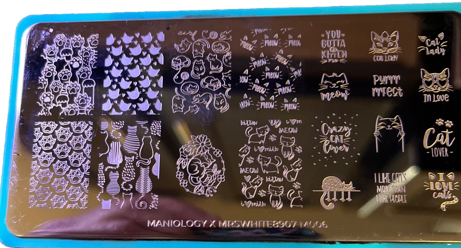 Maniology Nail Stamping Plates – Halloween Lot 5- M313, M006, M316