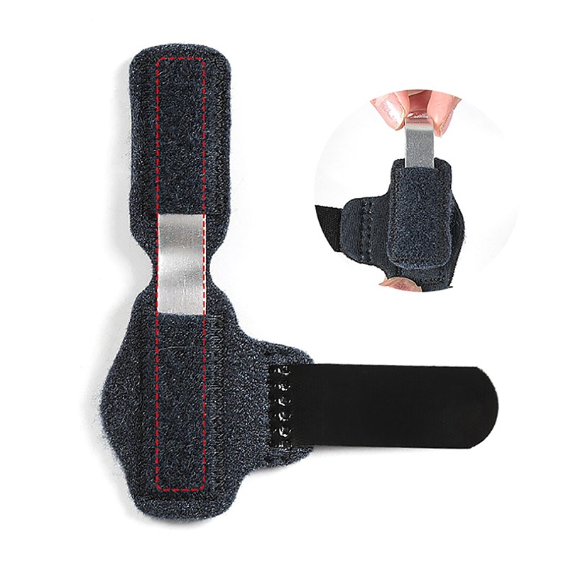 1PC Finger Toe Splint For Broken Toe Hammer Straightener Corrector Brace Wrap