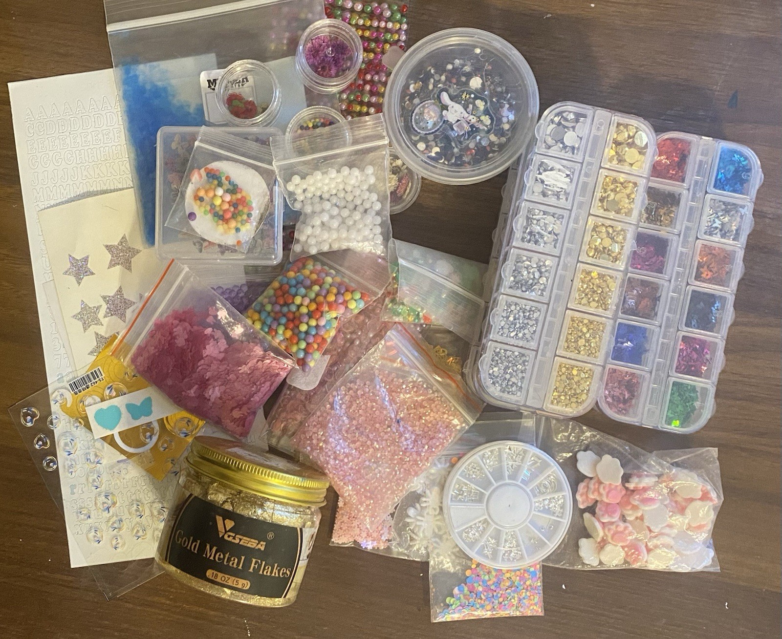 Nail Art Charms/Stickers/Glitter