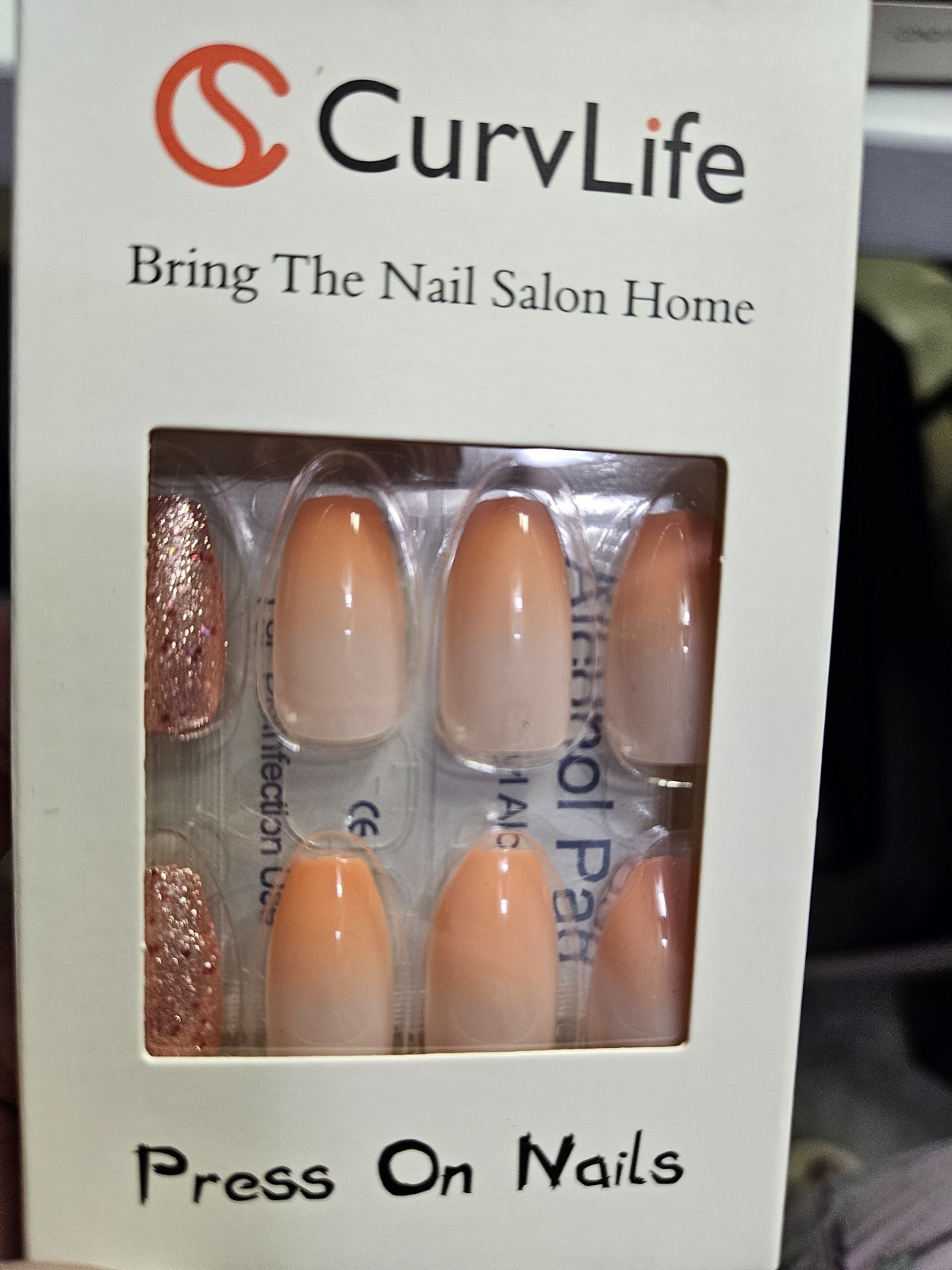 Curvlife Press on Nails Lot Of 6