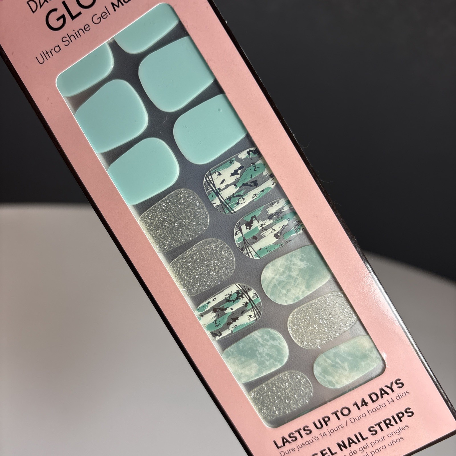 Dashing Diva Gloss Ultra Shine Palette 20 Nail Strips GS102s Desert Quartz NEW