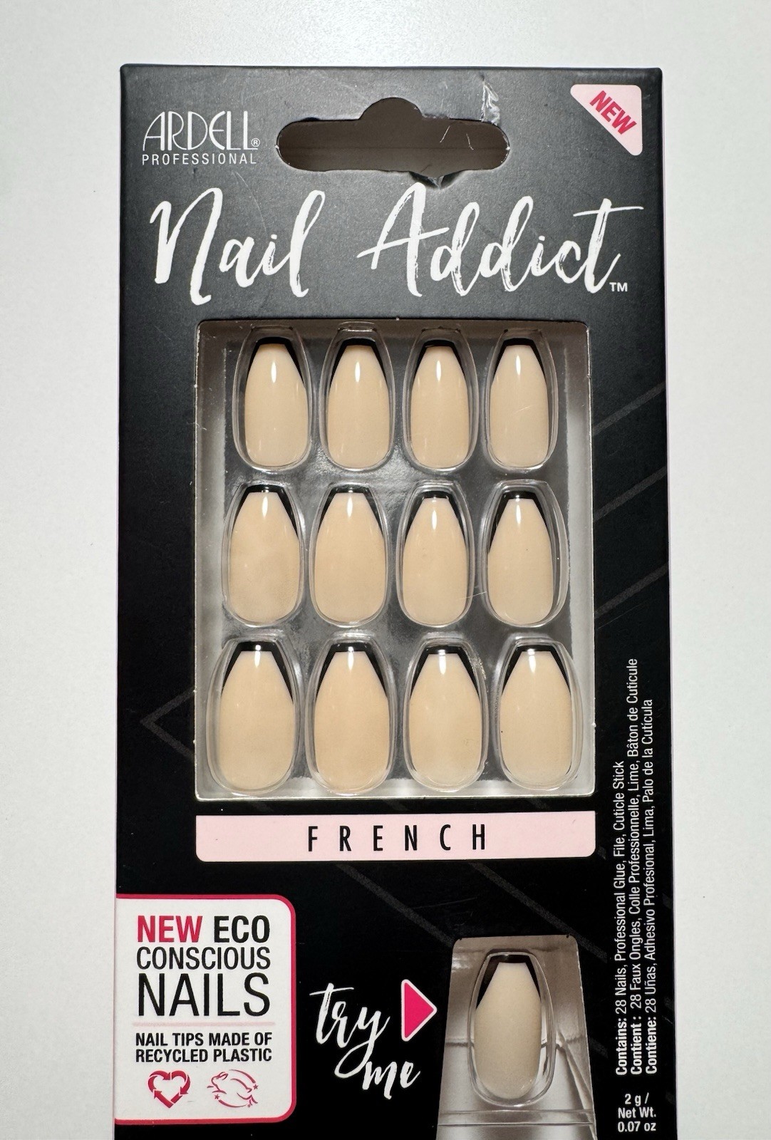 Ardell Nail Addict Press On Nails Set Of 3 Boxes (3 Styles)