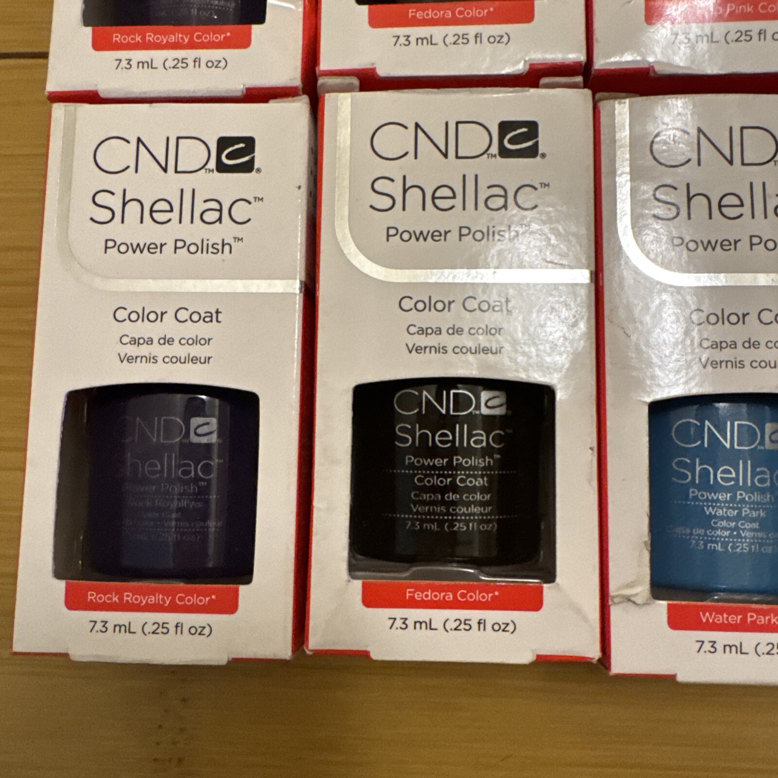 18 Bottles Lot New CND SHELLAC Power Polish UV Gel Nail Color Coat $400 Variety
