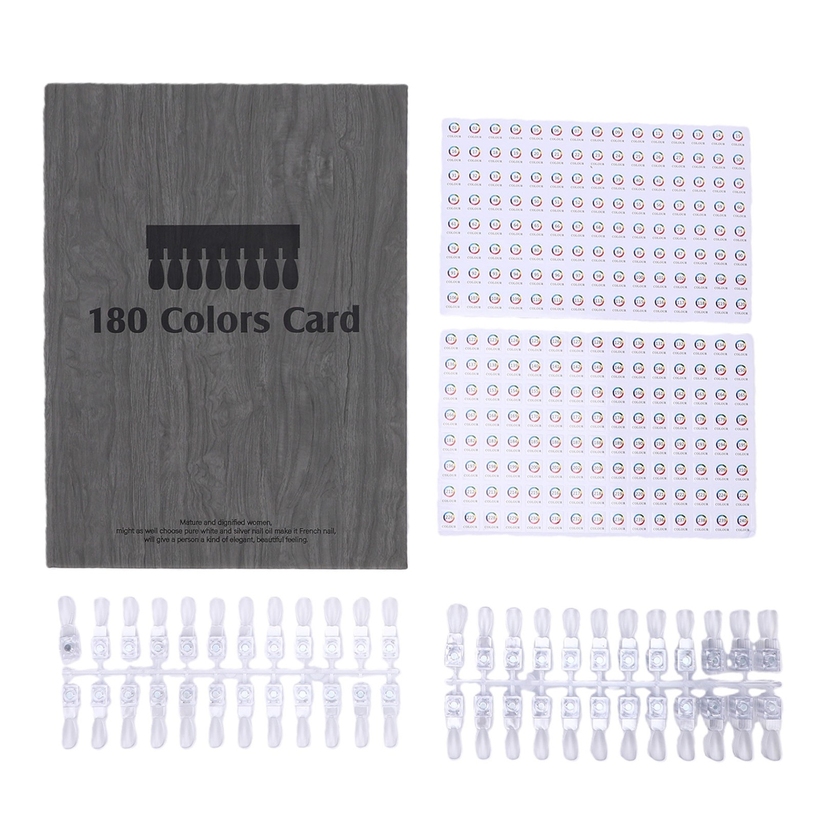 Magnetic Nail Swatches Book For Nail Technicians And DIY Users Easy To Use