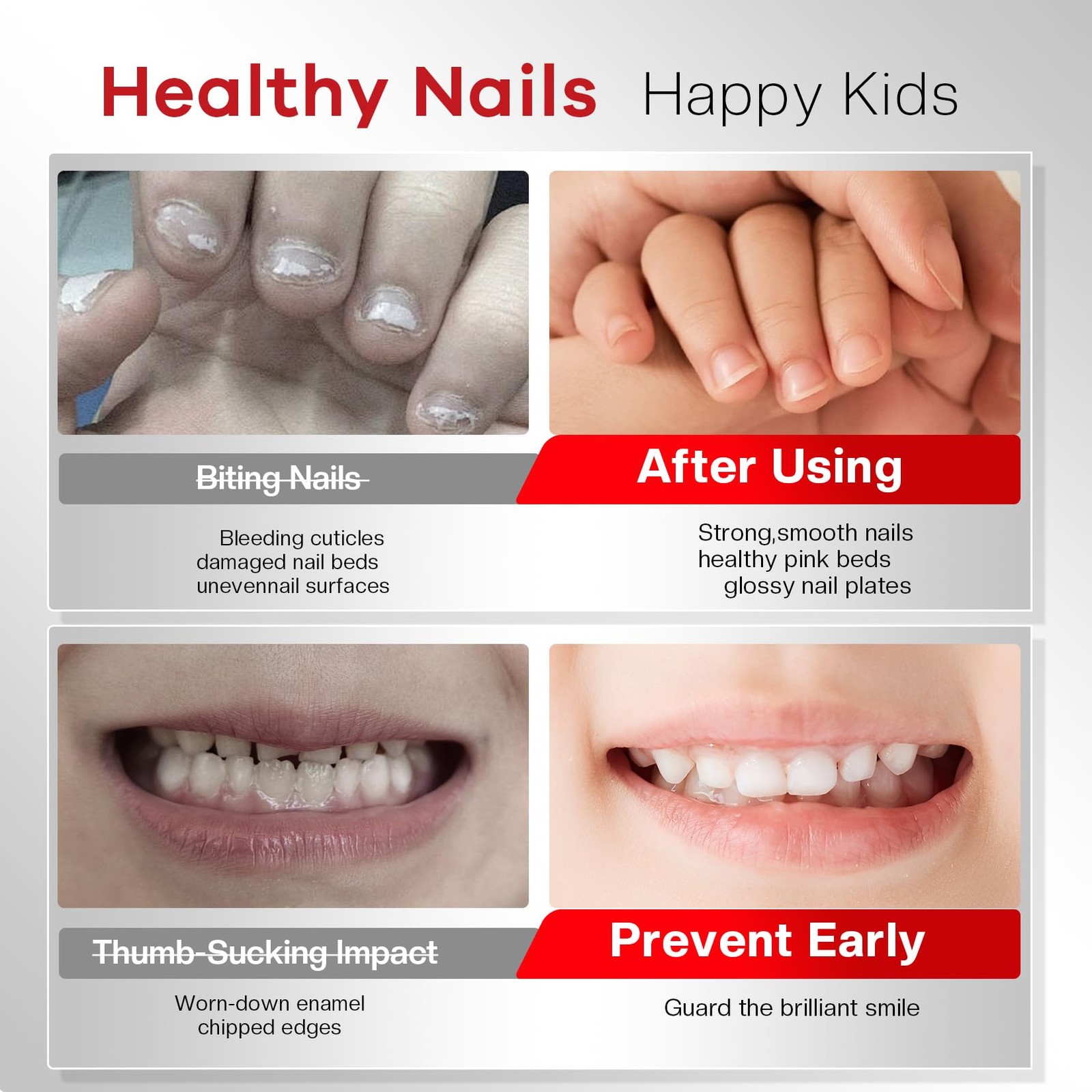 Glamonade Nail Biting Prevention For Kids: 0.41 Fl Oz (Pack of 1), Multicolor