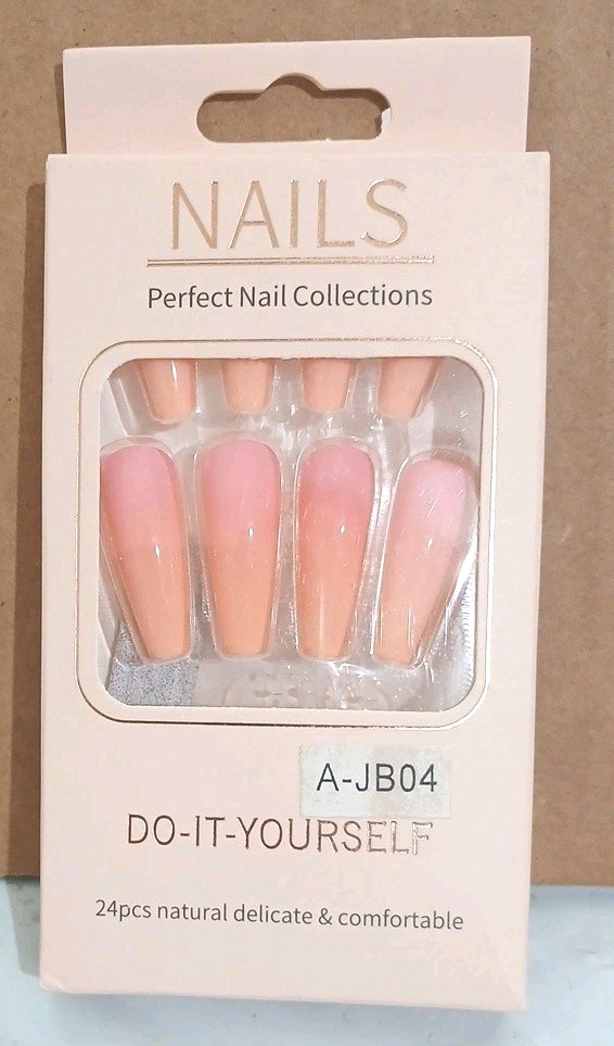 Lot Of 3 Packs – False Nails Beautiful Nail Do it Yourself 24 Pcs Each