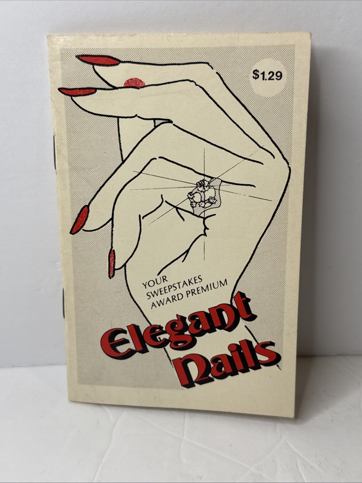 Vintage 32 Pg.” ELEGANT NAILS ” Manicurist Reference Booklet 1983! Fun!!!!