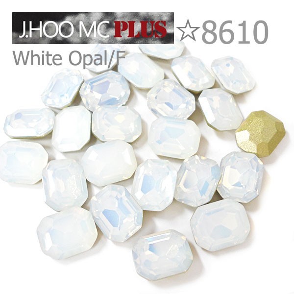 J.HOO Crystal 8610 Octagon V-Cut Fancy Rhinestones 10×8mm Nail Art (6pcs)