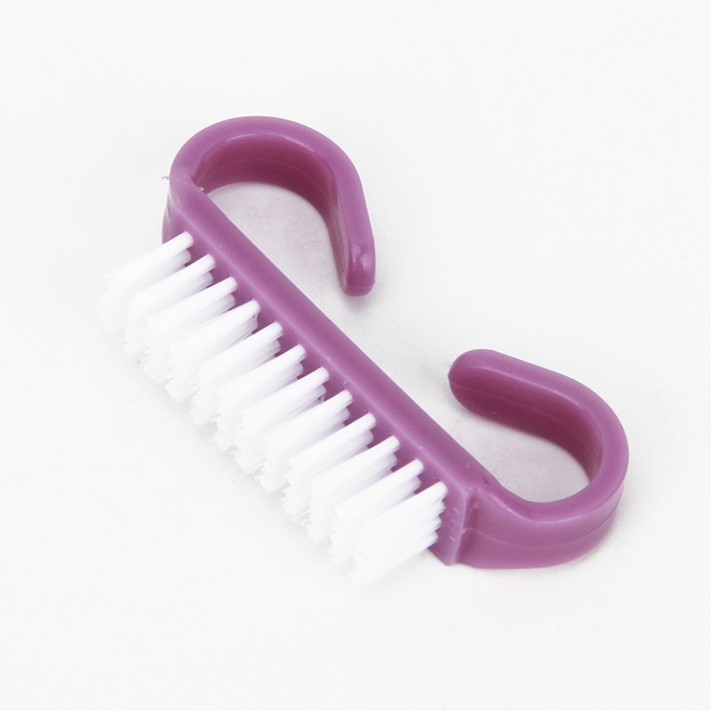 Top Cleaning Nail Brush Nail Art Plastic Remove Dust Finger Care UV Gel Brushes
