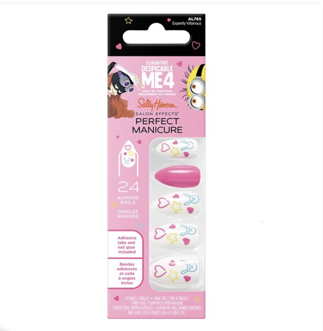 Sally Hansen Salon Effects Perfect Manicure ~ Despicable Me 4 ~ Expertly Villain