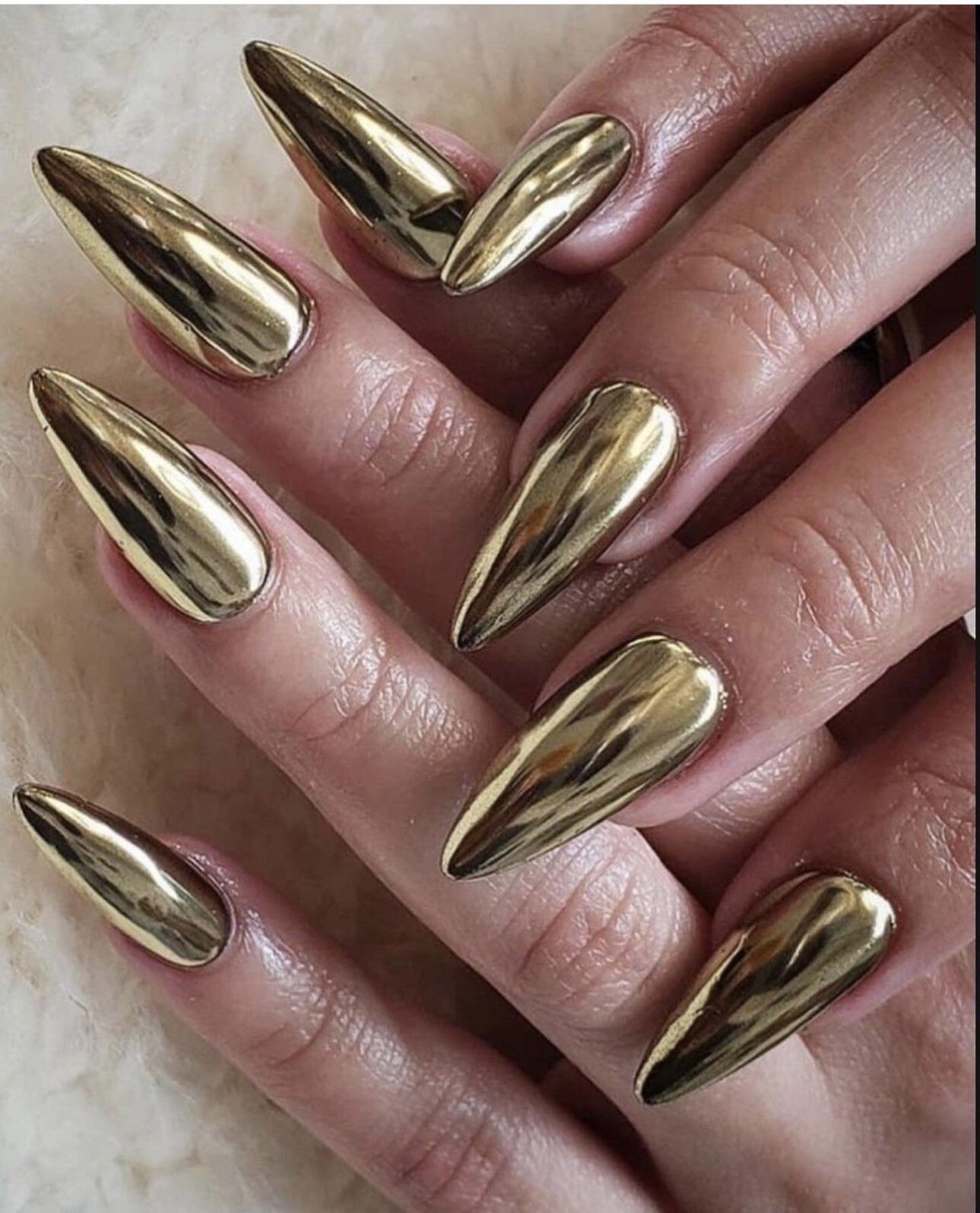 MIRROR Effect BRONZE CHROME NAIL POWDER PIGMENT DUST Golden Copper Nail Art Kit