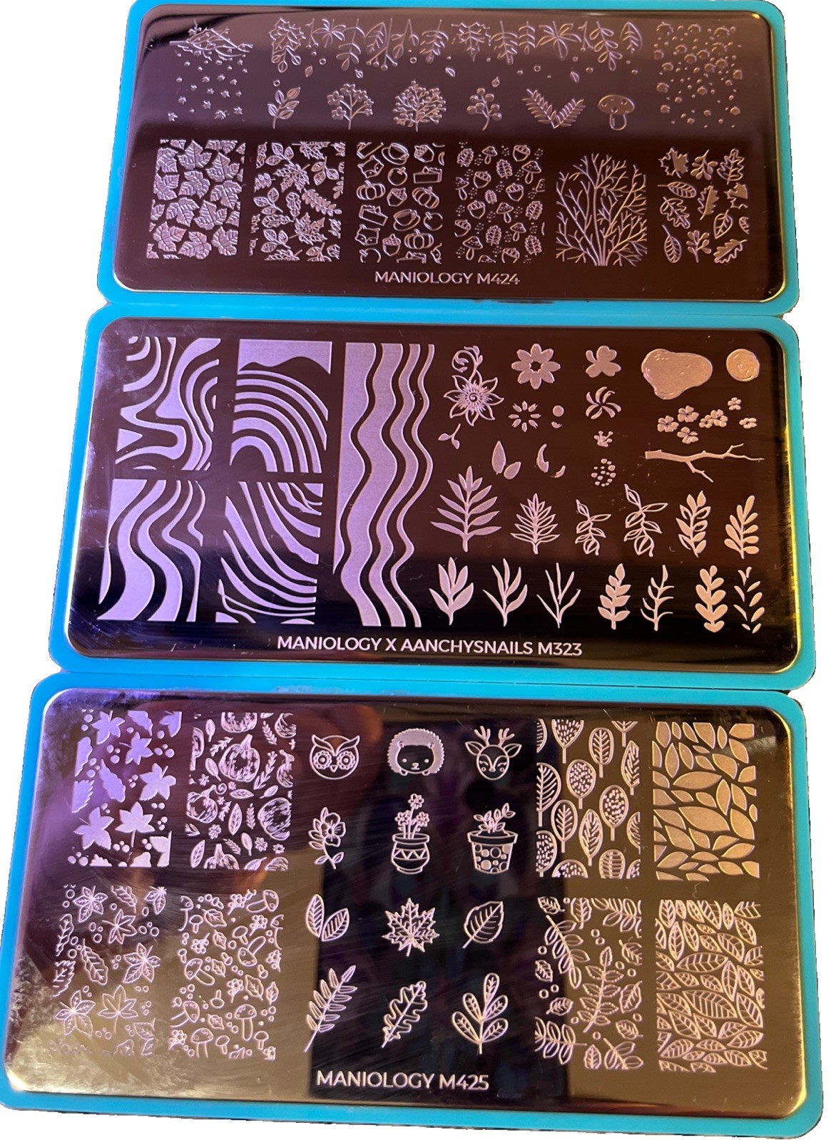 Maniology Nail Stamping Plates – Fall Lot 2