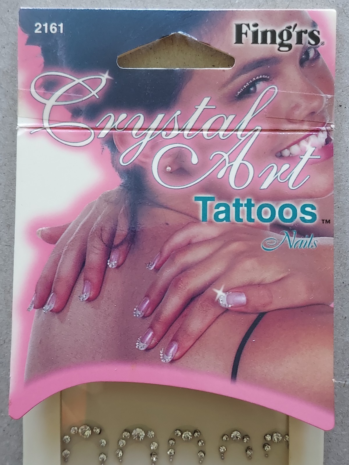 Vintage Fing’rs Swarovski Crystal Art Tattoos for Nails