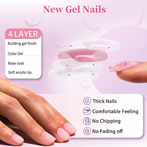 hot pink french tips