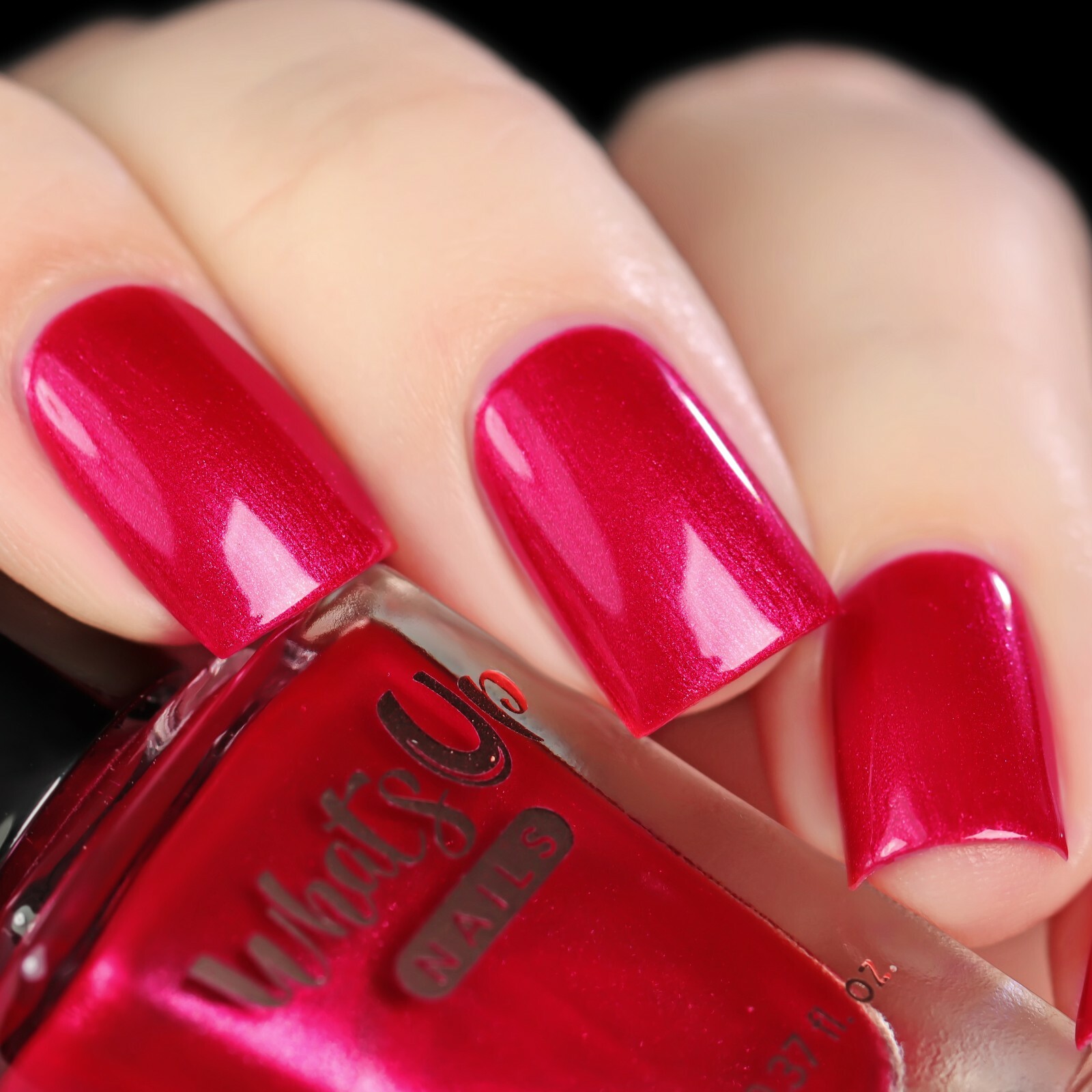 Cherry-bration Regular Polish (Metallic Red), Polish for Nail Art