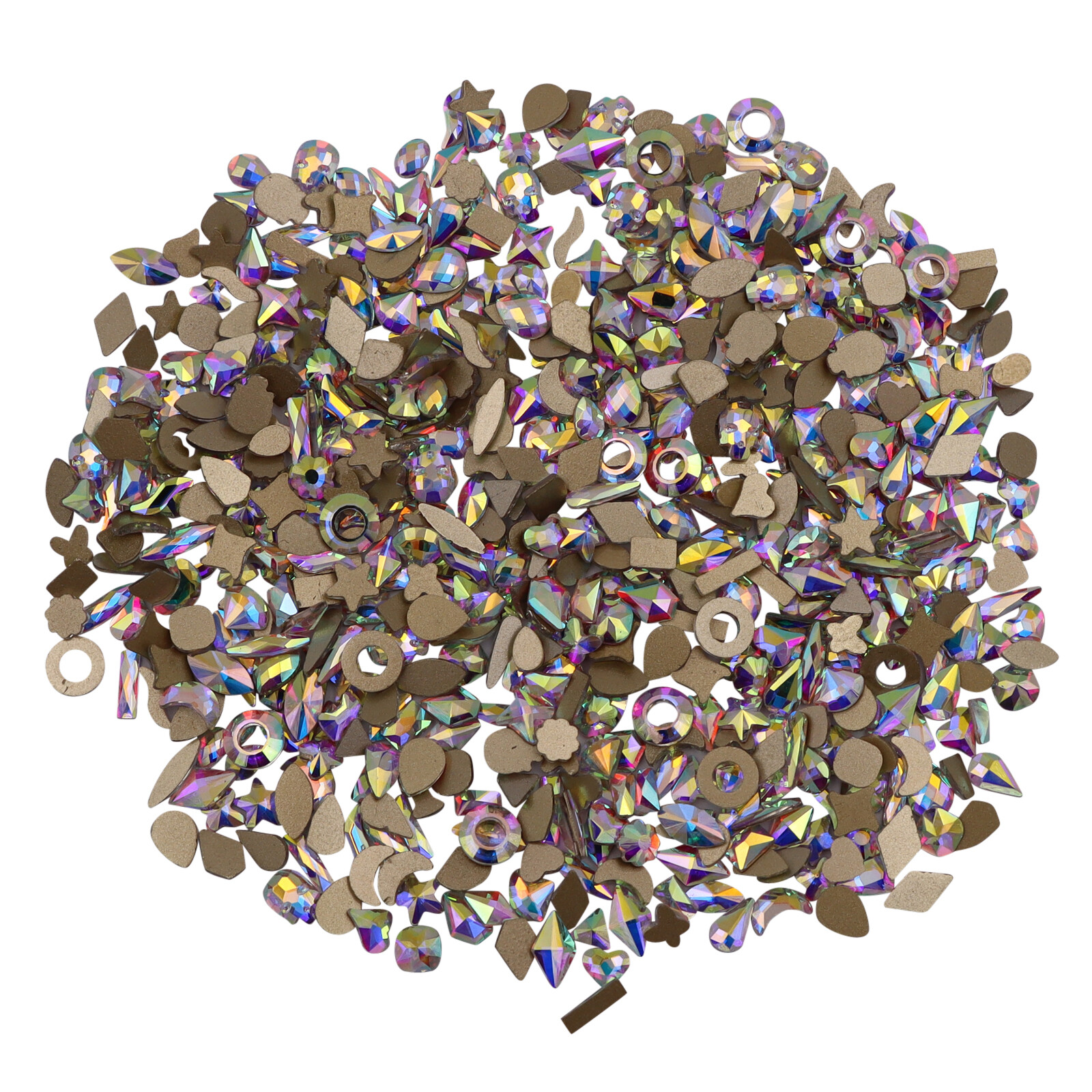 Crystal Flat Back Nail Art Glitter Rhinestone Glass Strass Manicure Tips Charms