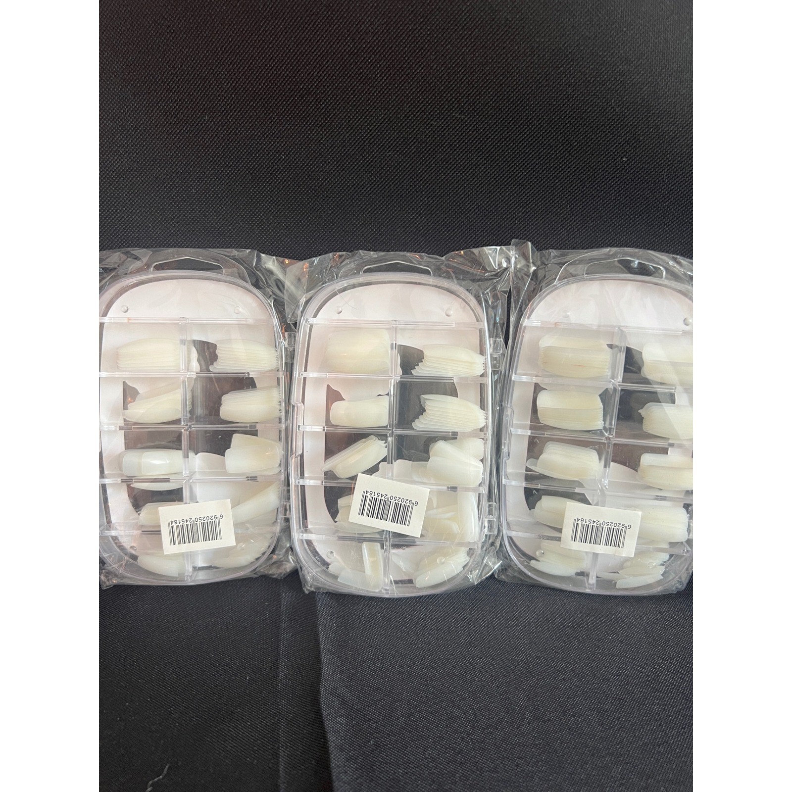 Xcellent Nail Care Professional Nail Tips 300ct 3 Packs 0026 Natural Assorted