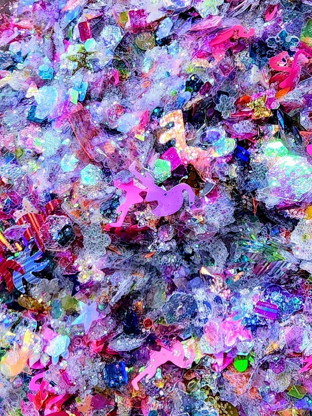 Limited Edition Glitter Mix~BEACH PARTY~Nail Art/Body Glitter/festival/Slime