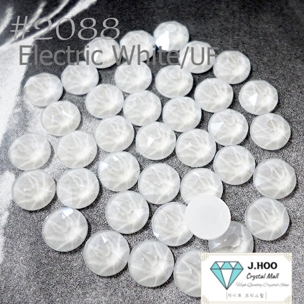 Swarovski 2088 – Flat Back-Electric White