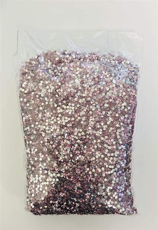 Light Pink Round Flat Back Crystal Rhinestone 3mm Jewelry Crafting Nail Gems