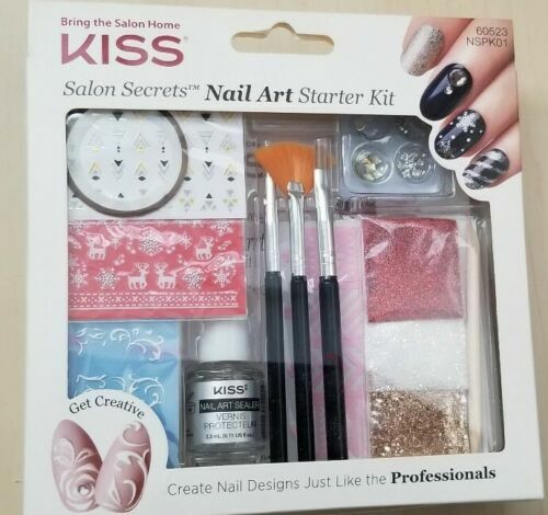 KISS Salon Secrets Nail Art Design Starter Kit NSPK01-A